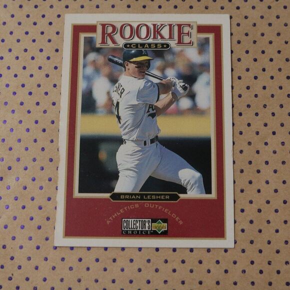 Brian Lesher #24 Baseball Card - Picture 1 of 2